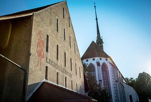 Aussenaufnahme Klosterscheune Legionärspfad Vindonissa (mit Kloster Königsfelden)