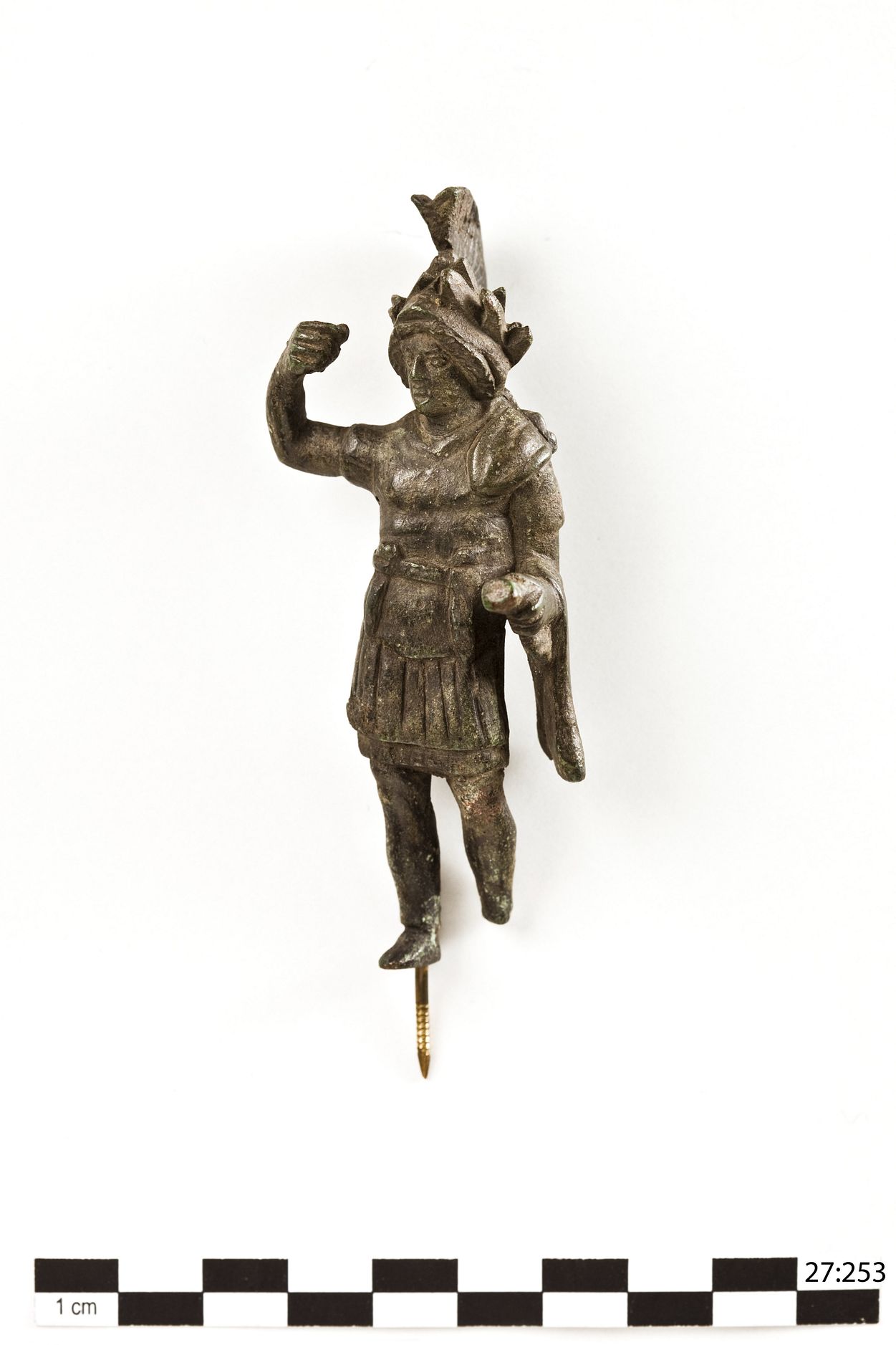 Kleine Marsstatue gefunden in Vindonissa von Kantonsarchäologie Aargau