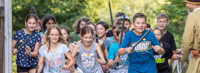 Workshop mit Schulklasse auf Schloss Lenzburg 
