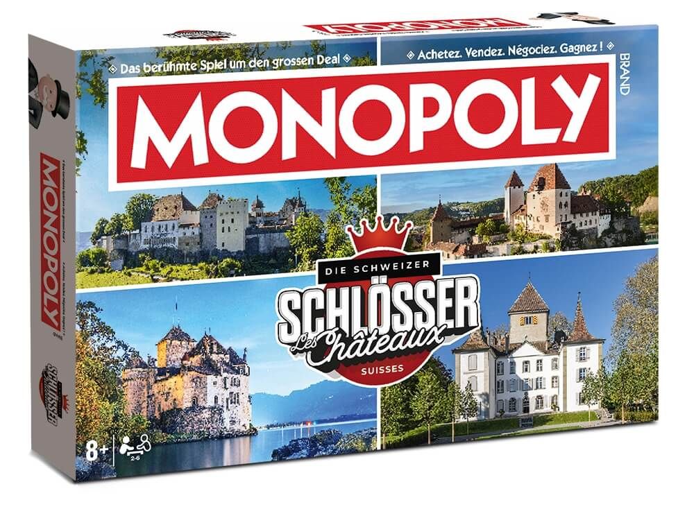 Cover Monopoly-Spiel "Die Schweizer Schlösser"