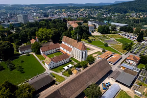 Luftaufnahme Kloster Königsfelden