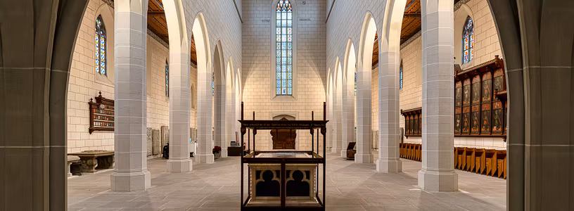 Die Klosterkirche von innen