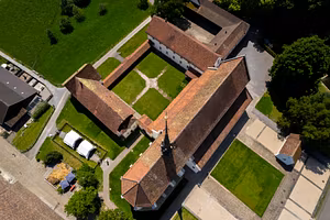 Luftaufnahme Kloster Königsfelden