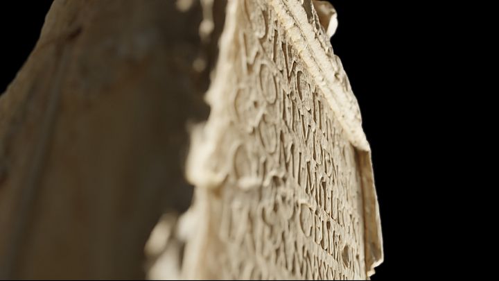 Römischer Grabstein von Vindonissa mit Inschrift