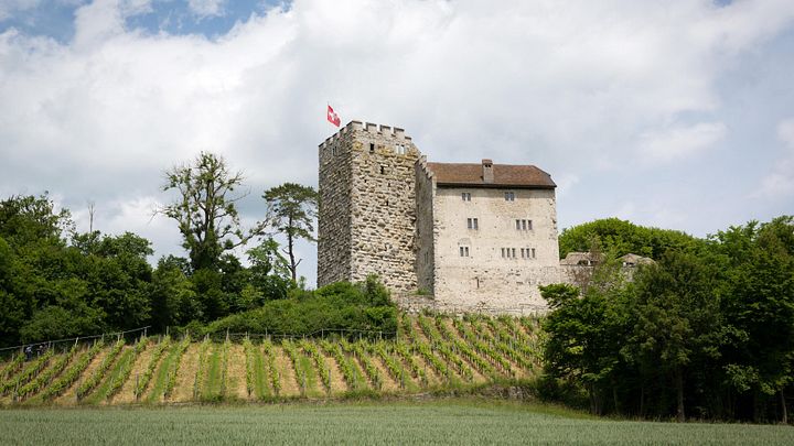 Aussenaufnahme von Schloss Habsburg