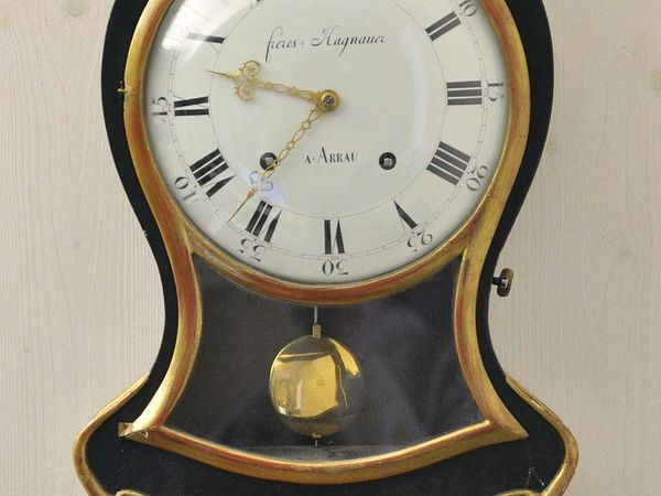 Pendule der Gebrüder Hagnauer aus der Sammlung Museum Aargau.