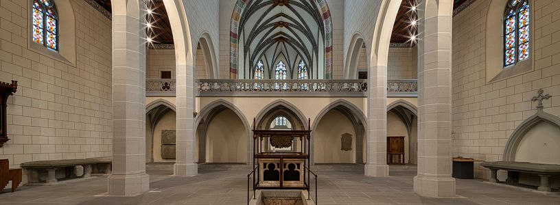 Innenaufnahme vom Kloster Königsfelden