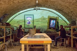 Gemüsekeller im Barockgarten von Schloss Wildegg