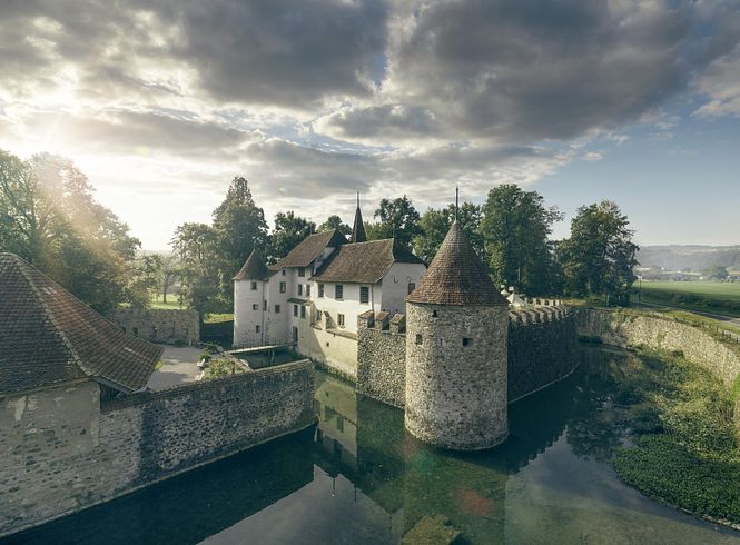 Aussenaufnahme Schloss Hallwyl