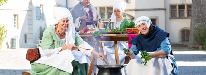 Workshop Mittelaltertag auf Schloss Lenzburg
