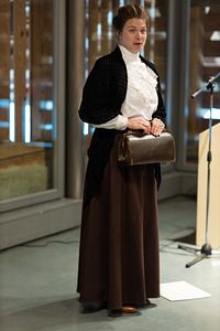 Eröffnung Museumsjahr 2024 auf Schloss Hallwyl: Auftritt von Wilhelmina von Hallwyl