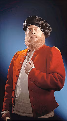 Portrait aus der Ahnengalerie von Kaspar auf Schloss Wildegg