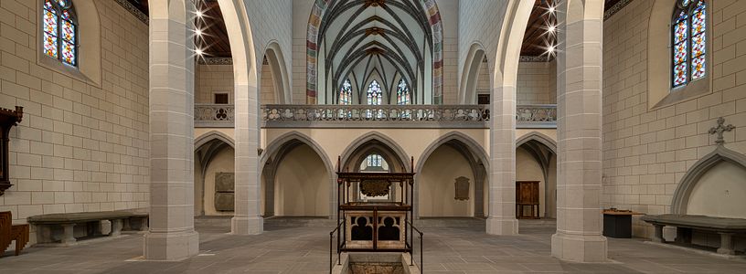 Innenaufnahme vom Kloster Königsfelden