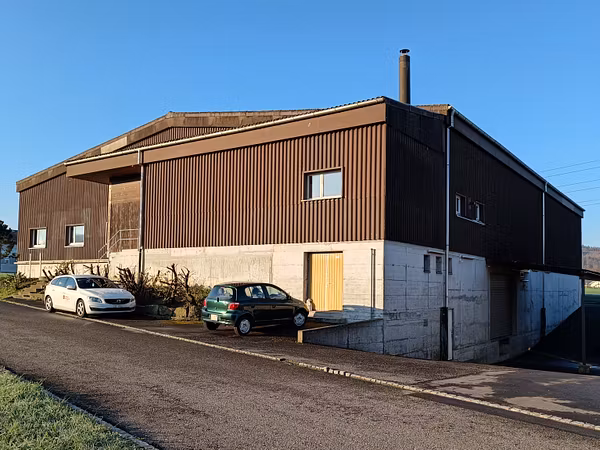 Das Sammlungszentrum Egliswil von aussen.