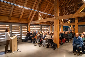 Eröffnung Museumsjahr 2025: Begrüssung Sibylla Fischer, Leiterin Marketing und Kommunikation