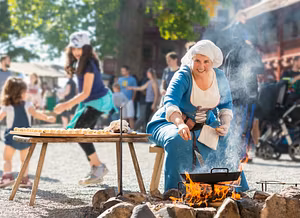 Mittelaltermarkt auf Schloss Lenzburg