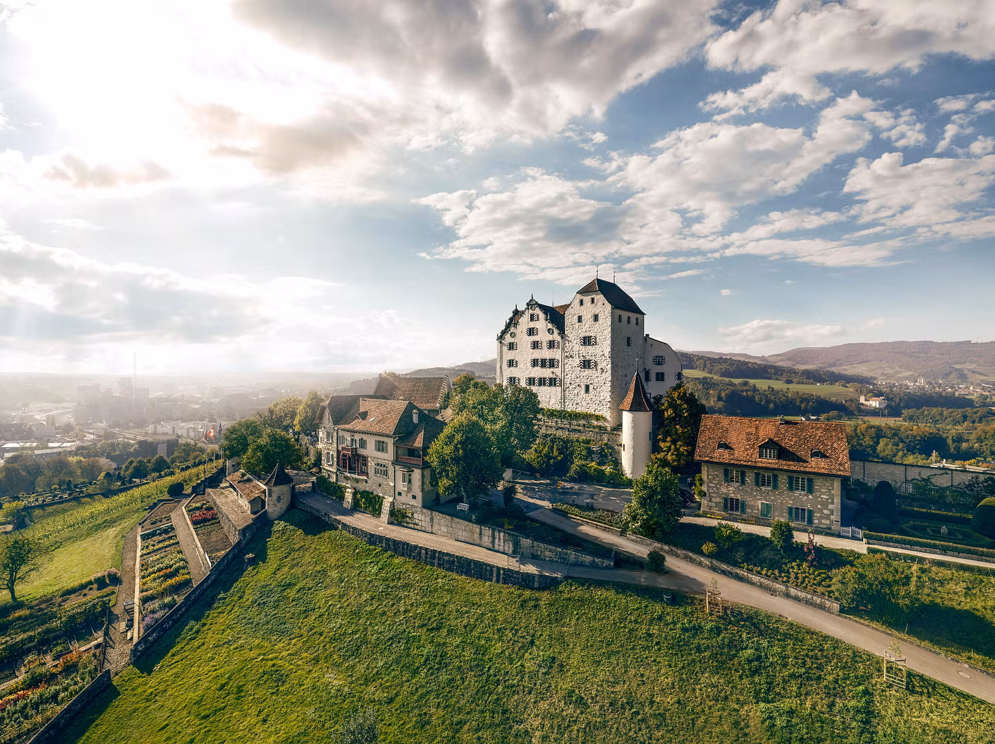 Aussenansicht Schloss Wildegg