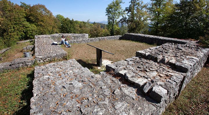 Ruine von Schloss Habsburg