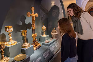 Neue Ausstellung in der Mönchskirche der Klosterhalbinsel Wettingen