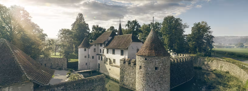 Aussenaufnahme Schloss Hallwyl